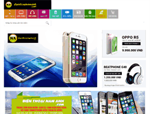 Tablet Screenshot of dienthoainamanh.com
